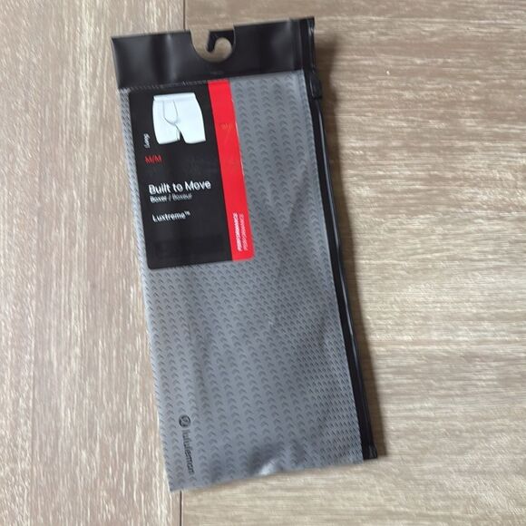Lululemon Built to Move Long Boxer 7" black Medium NWT in packaging - Picture 4 of 6